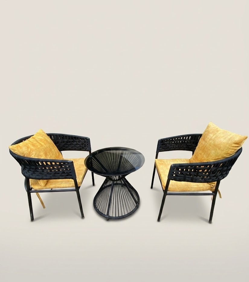 Sankara Balcony Set — handcrafted African outdoor from Kenya