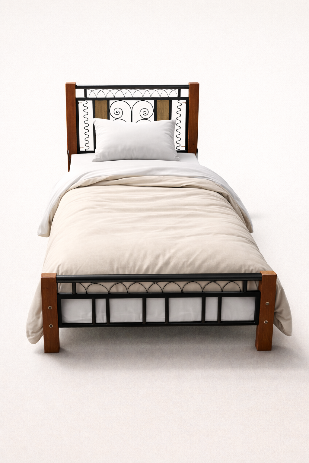 Bed 4by6 Uzima Rest — handcrafted African furniture from Kenya