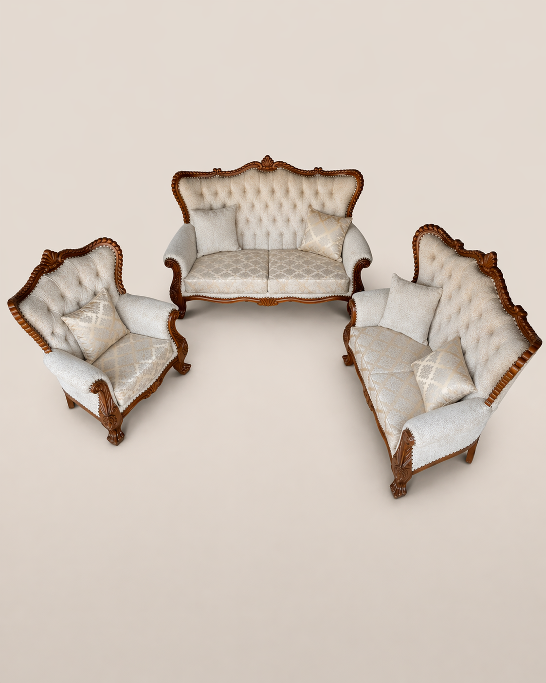 Funzi Living Set — handcrafted African furniture from Kenya