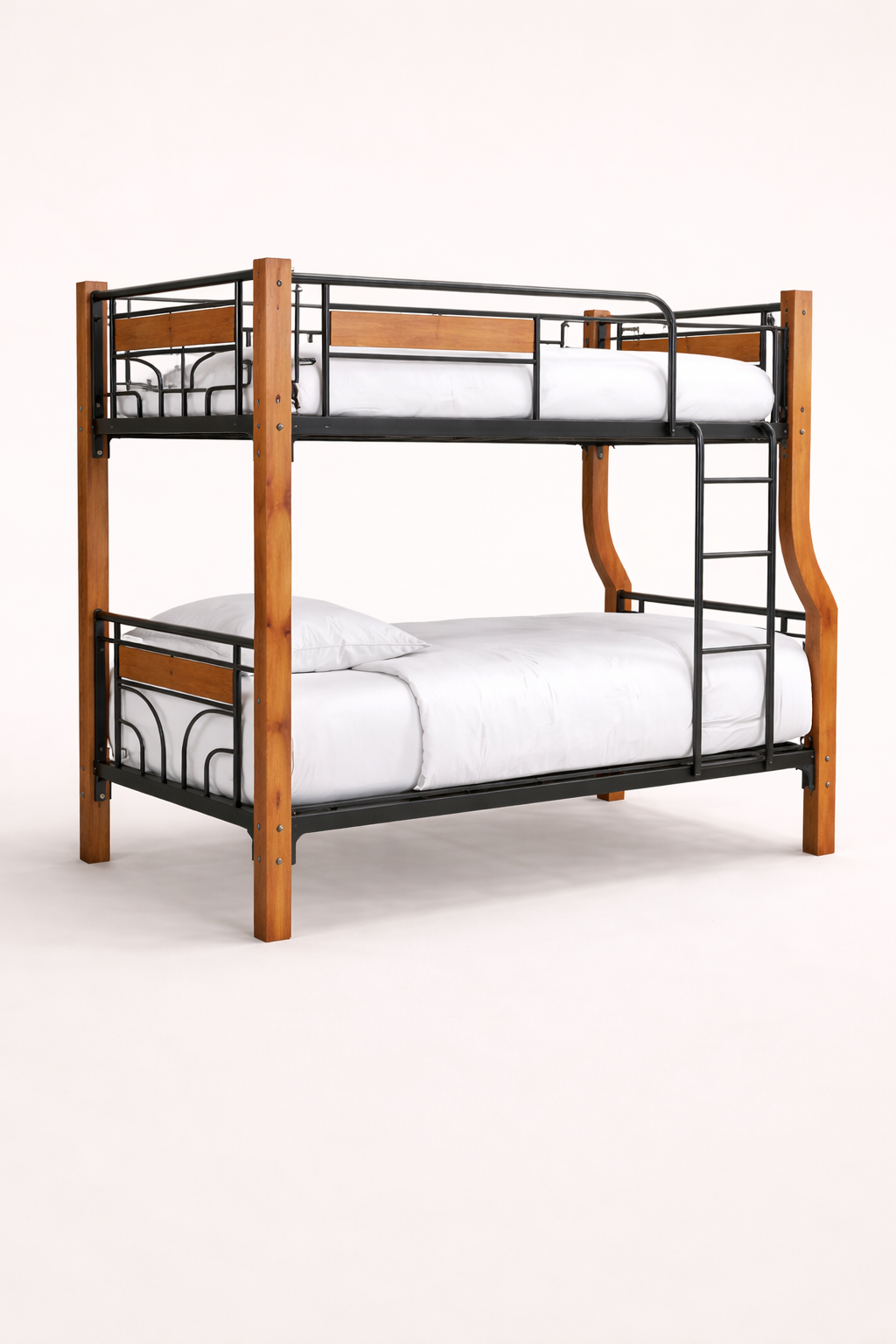 Jua Mahogany Double Decker Bed — handcrafted African furniture from Kenya
