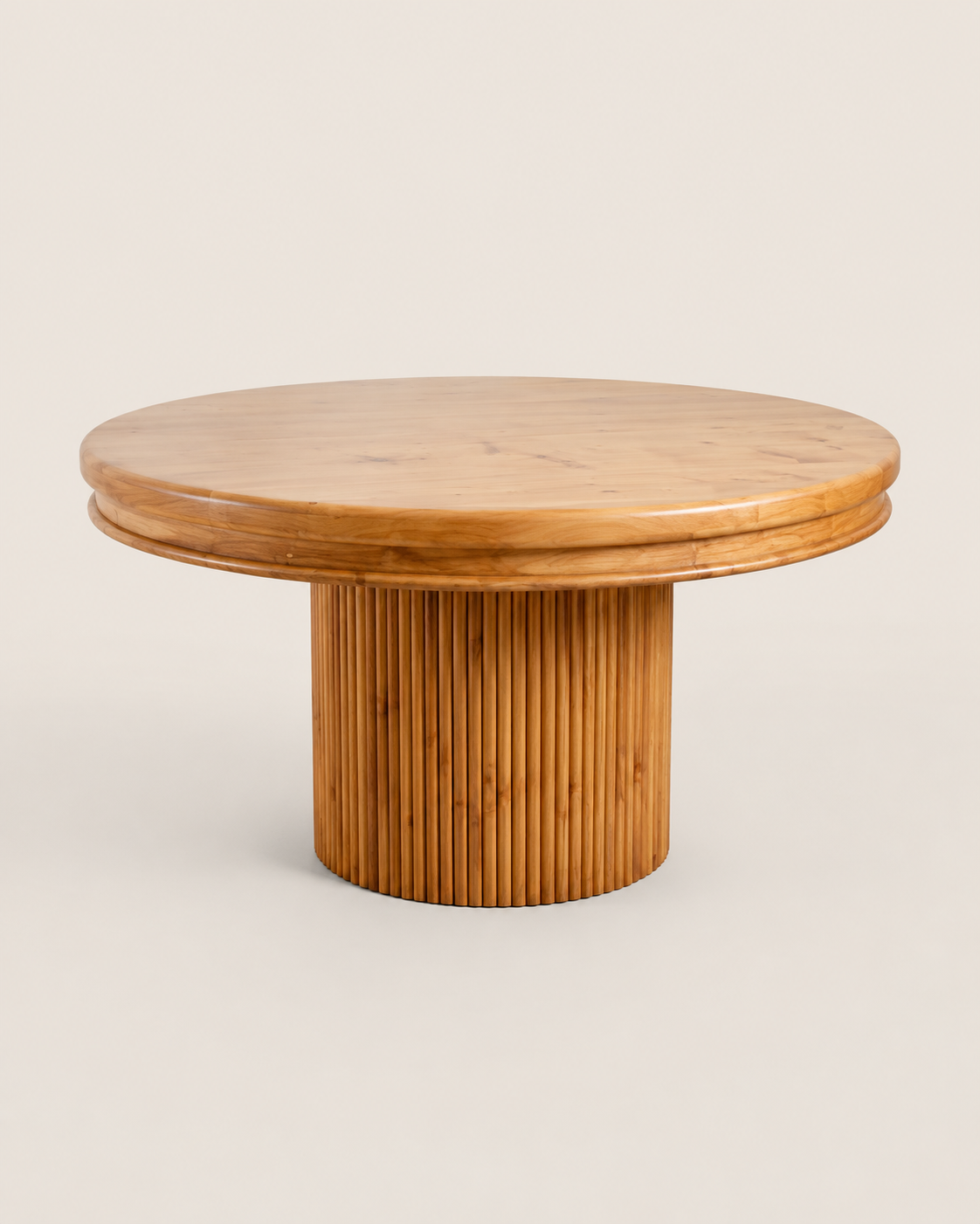 Chechebwa Pedestal Dining Table — handcrafted African furniture from Kenya