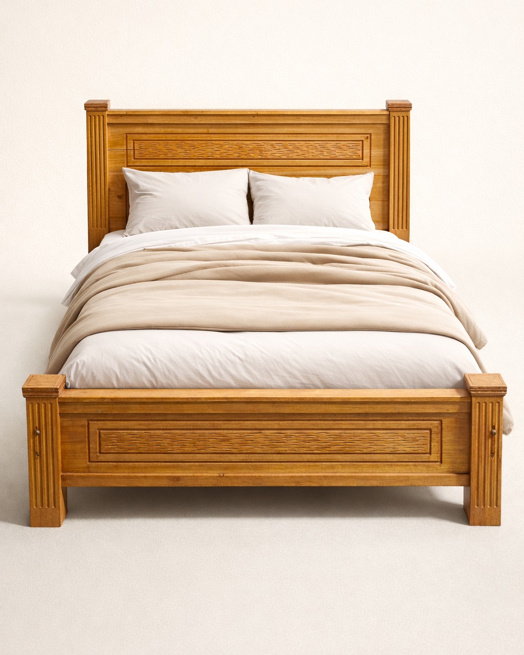 Ruiru 5by6 Queen Size Bed — handcrafted African furniture from Kenya