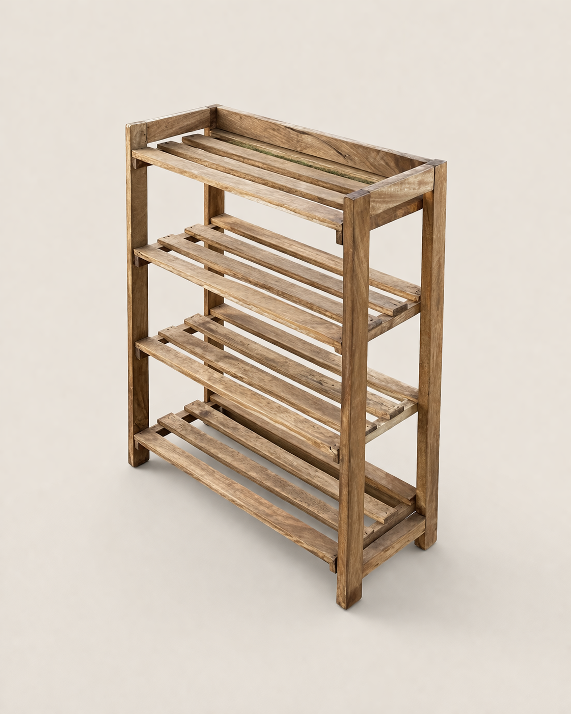 Mbingu Shoe Rack — handcrafted African furniture from Kenya