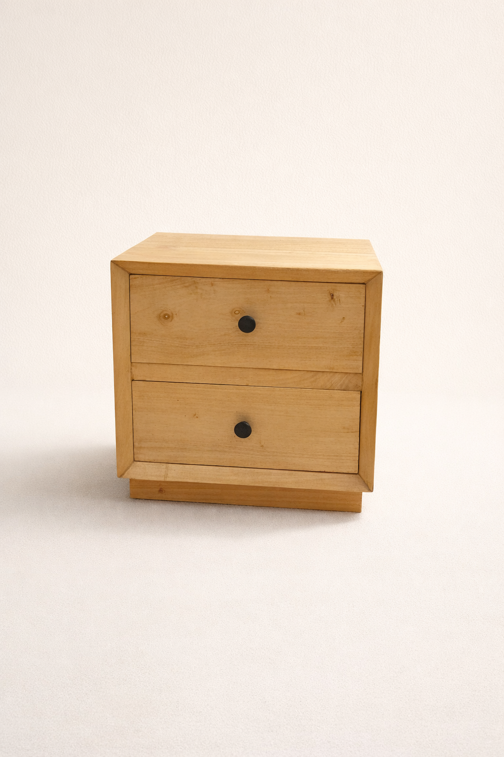 Bao Two-Drawer Nightstand — handcrafted African furniture from Kenya