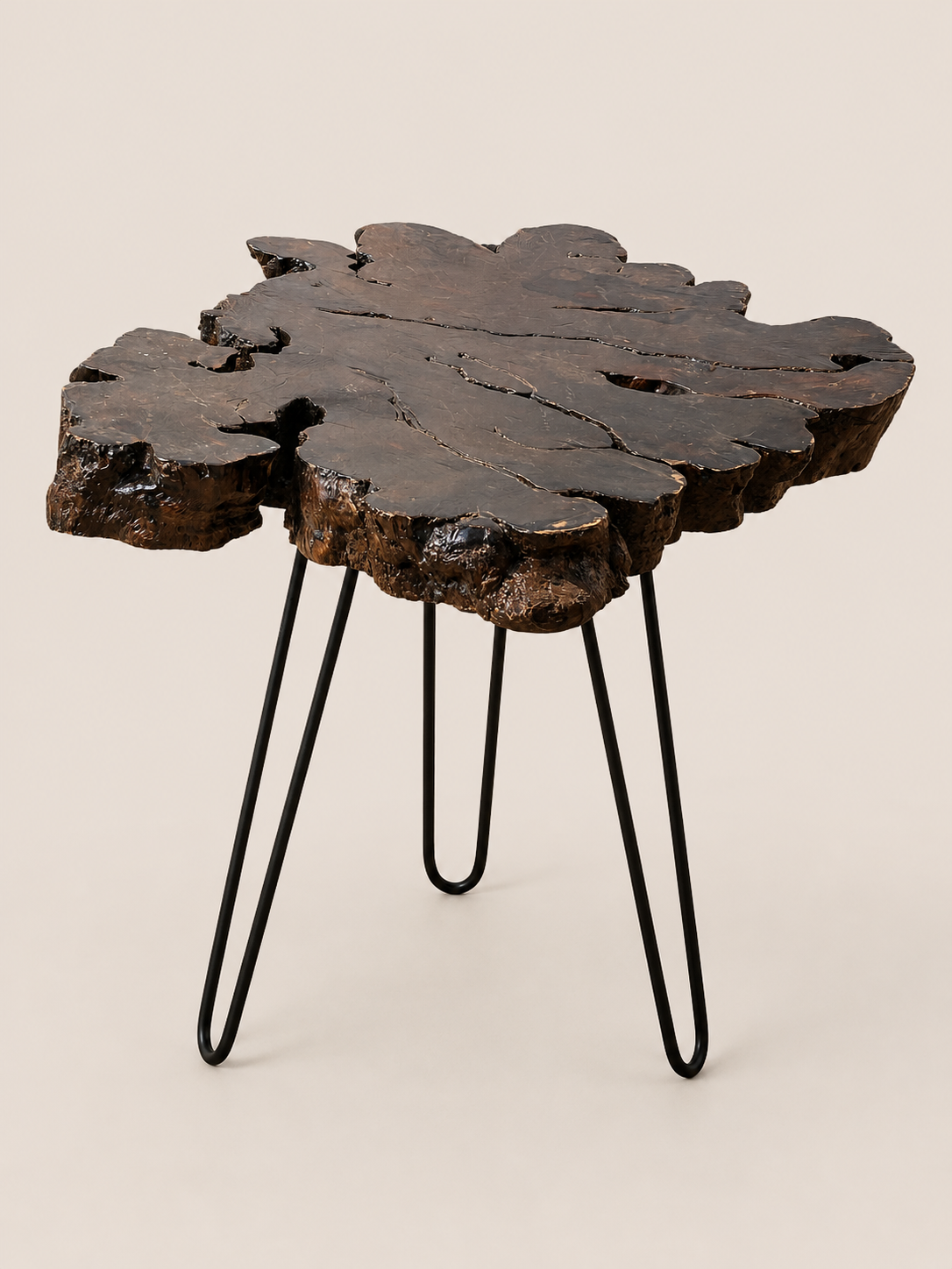 Saba Treetop Side Table — handcrafted African furniture from Kenya