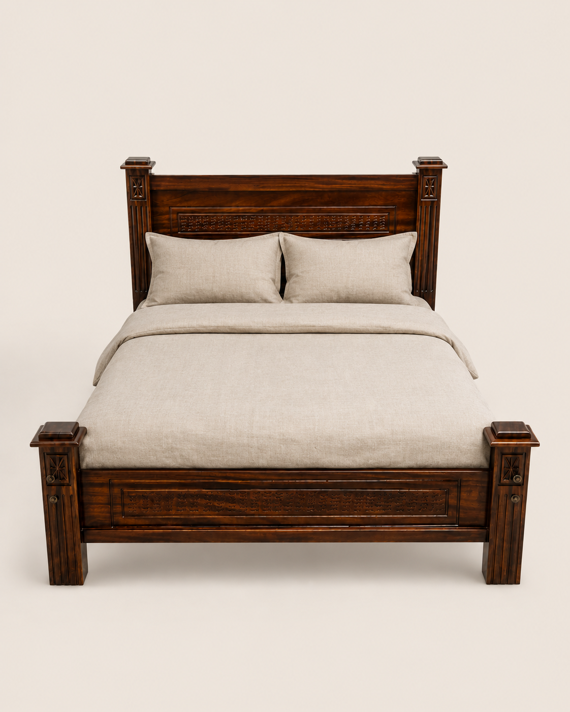 Fumba Legacy Bed — handcrafted African furniture from Kenya