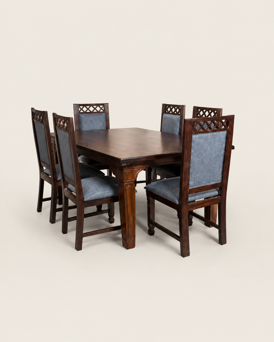 Eekan Meru Oak Dining Set — handcrafted African furniture from Kenya
