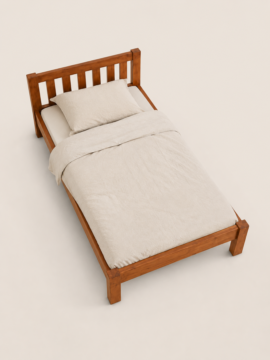 4 by 6 Musoke Bed Frame — handcrafted African furniture from Kenya