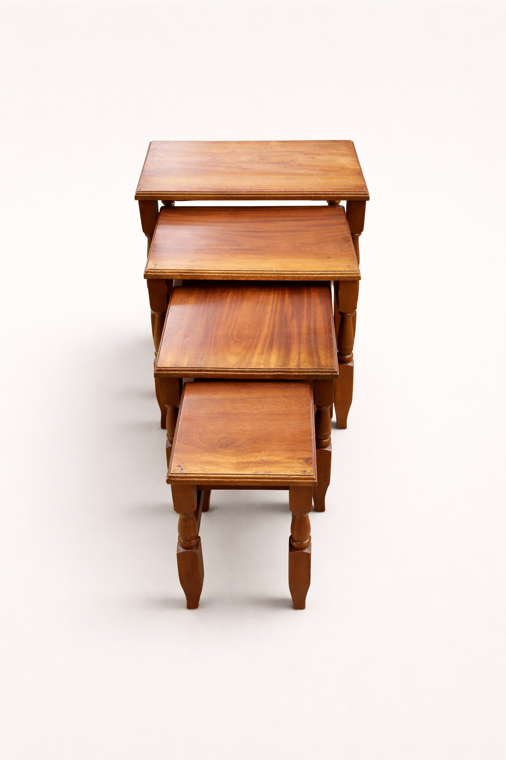 Chini Nest of Stools — handcrafted African furniture from Kenya