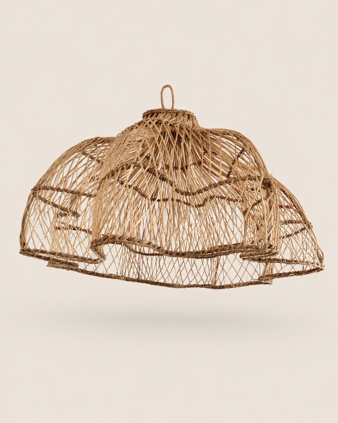 Afofu Bamboo Pendant Light — handcrafted African lighting from Kenya