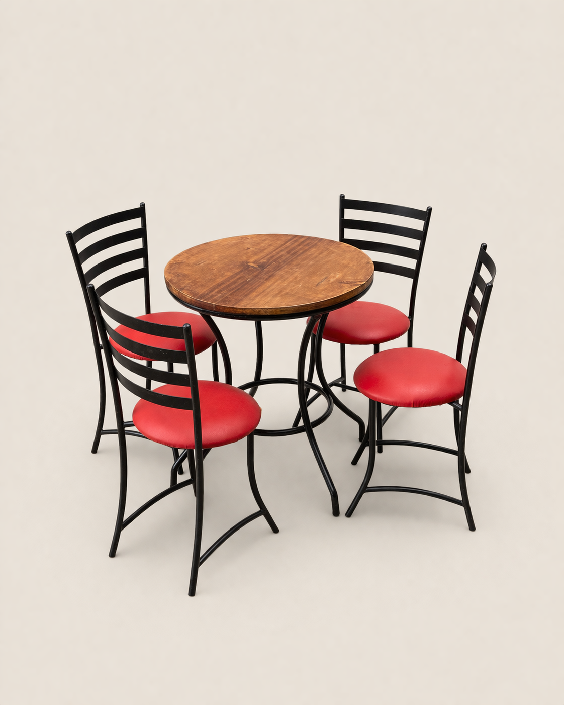 Mbingu 4 Seater Outdoor Bistro Set — handcrafted African outdoor from Kenya