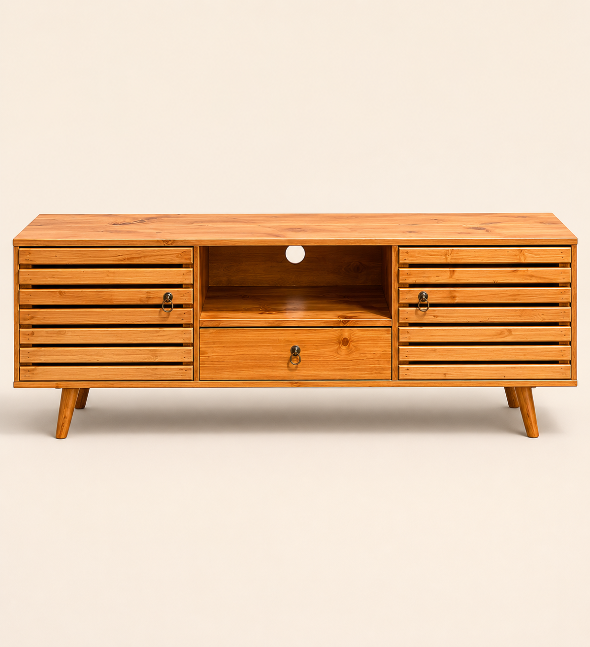Jishibe Media Console — handcrafted African furniture from Kenya