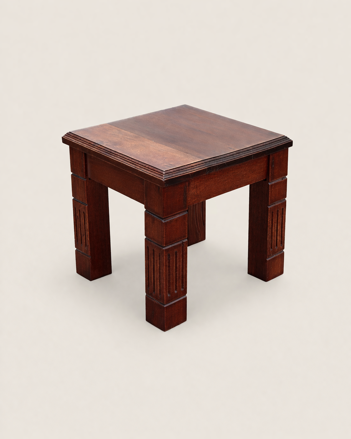 Stool Kifaru Square — handcrafted African furniture from Kenya