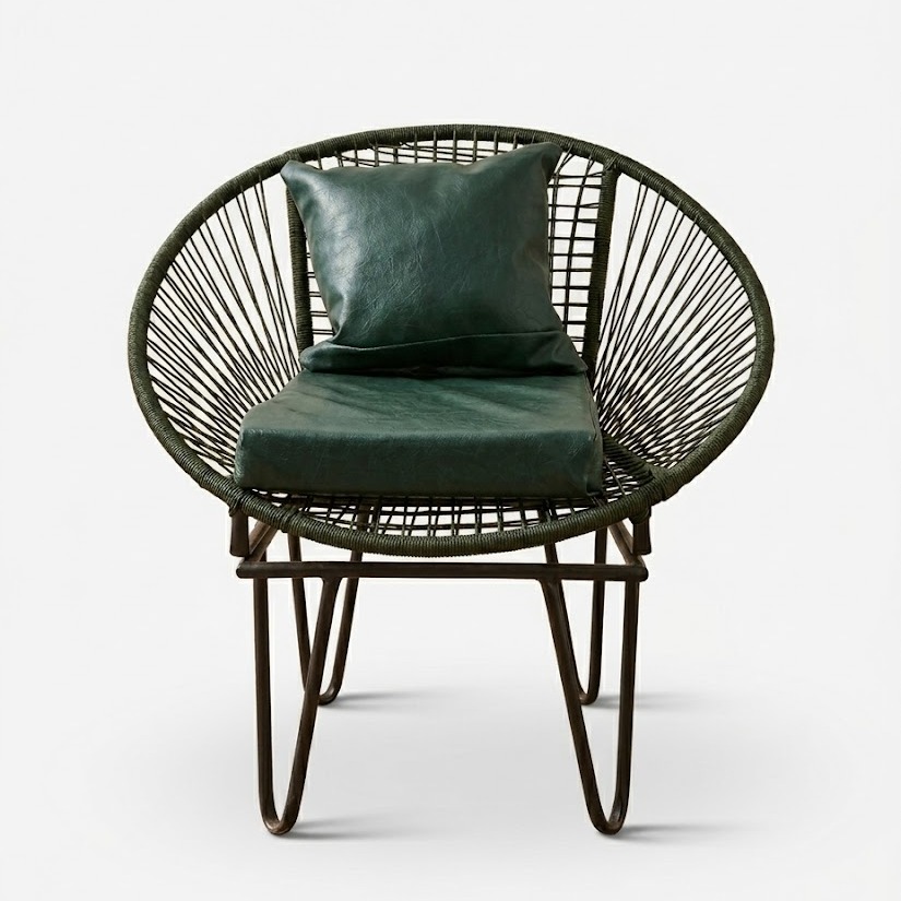 Mbingu Balcony Chair — handcrafted African outdoor from Kenya