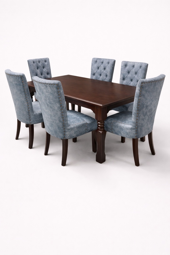 Jua Grandeur Dining Set — handcrafted African furniture from Kenya