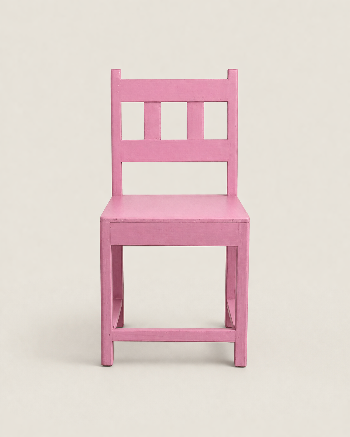 Pink Kids Chair — handcrafted African children from Kenya
