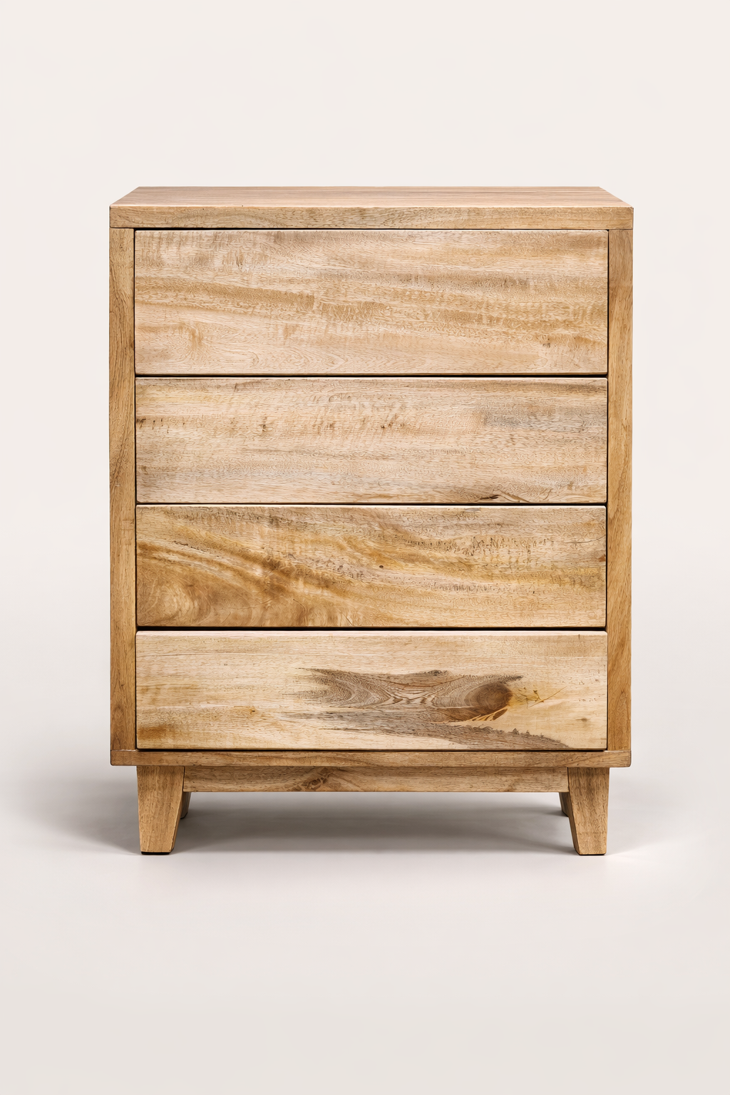 Jua Mango Wood Bedside Drawer — handcrafted African furniture from Kenya