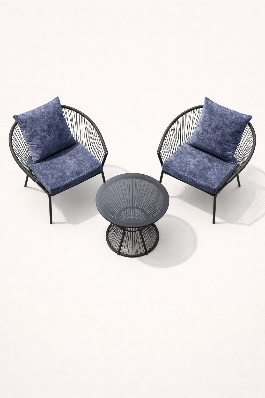 Mazingira 2 Seater Outdoor Lounging Set — handcrafted African outdoor from Kenya