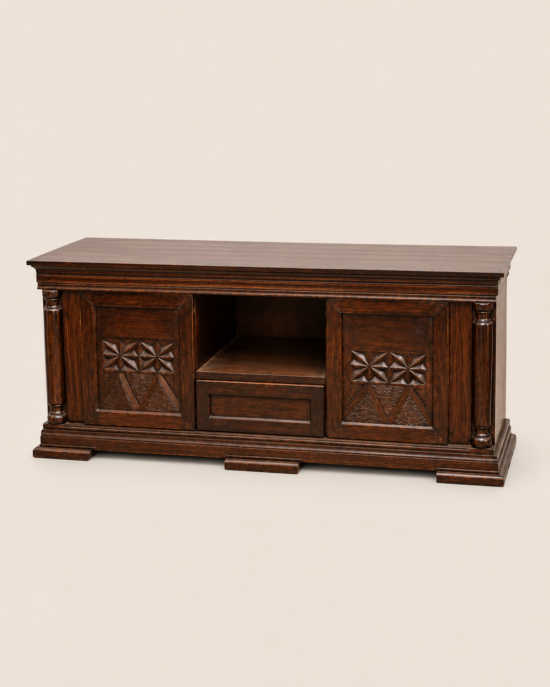 Fahari Msitu Media Console — handcrafted African furniture from Kenya