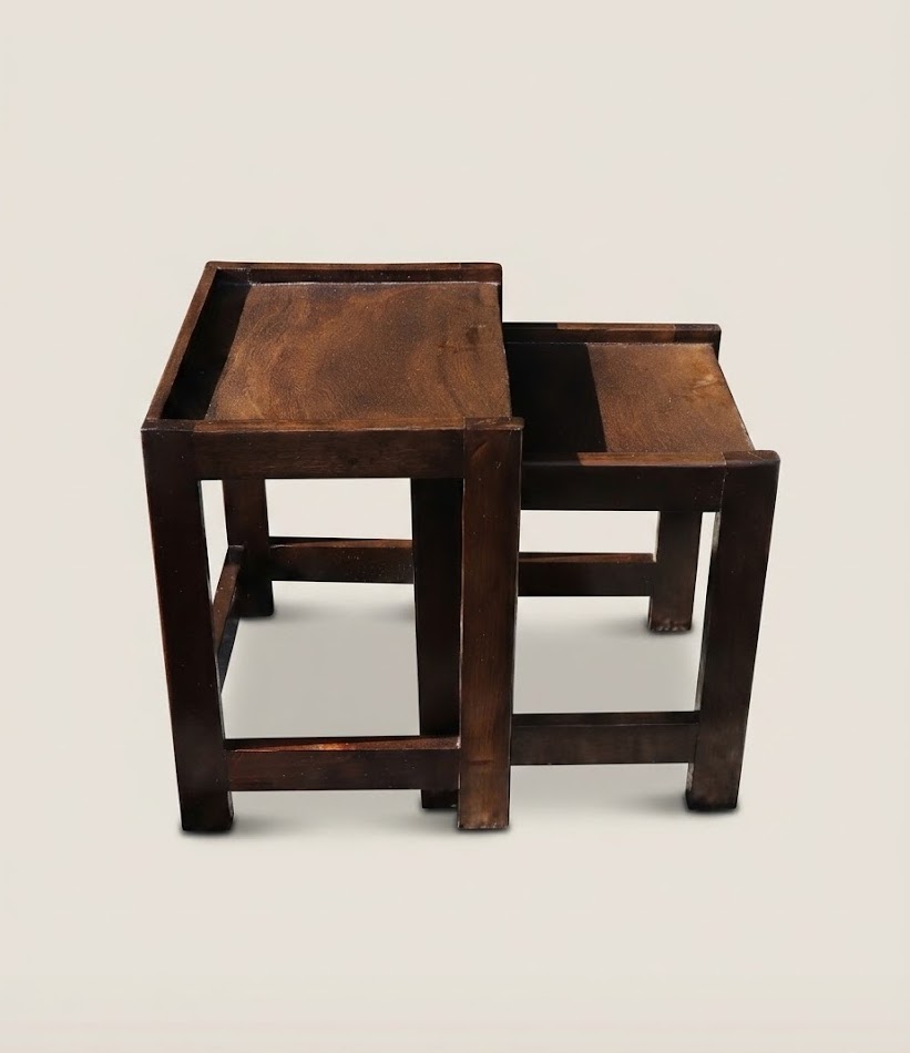 Nest of stools – Msitu Grove — handcrafted African furniture from Kenya