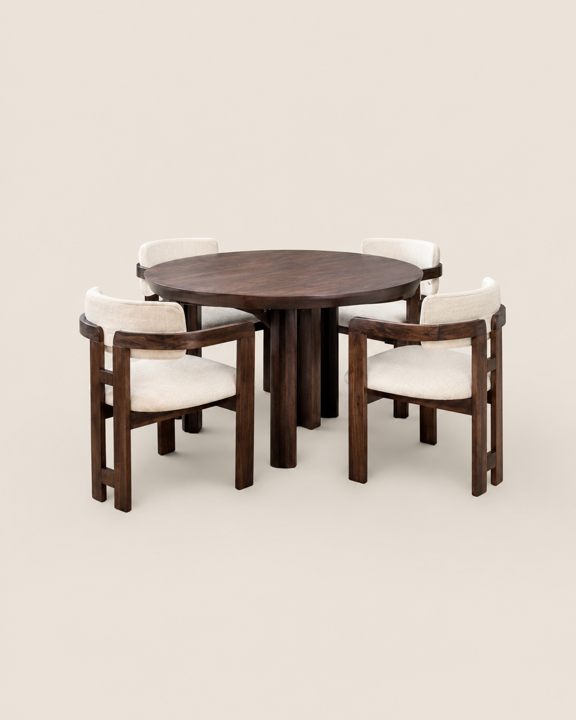 Bafra Dining Ensemble — handcrafted African furniture from Kenya