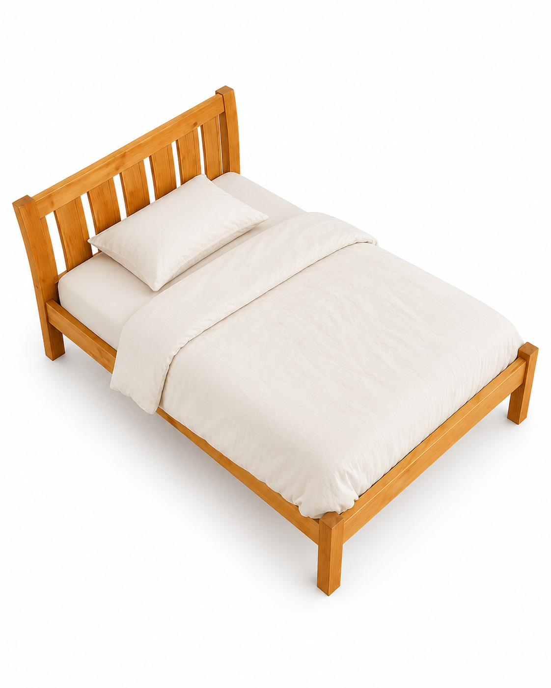 4 by 6 Keiyo Bed Frame — handcrafted African furniture from Kenya
