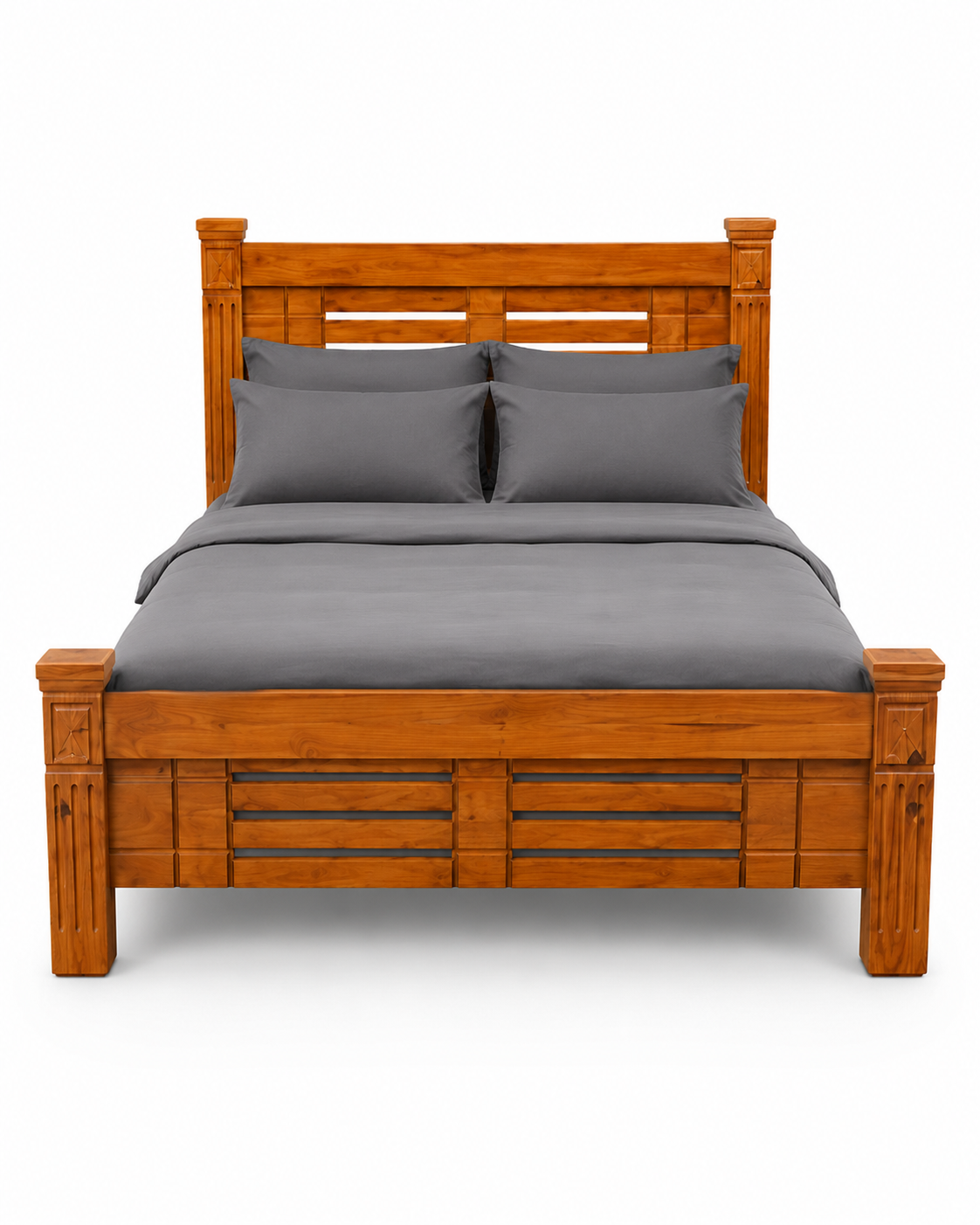Imara Heritage Bed — handcrafted African furniture from Kenya