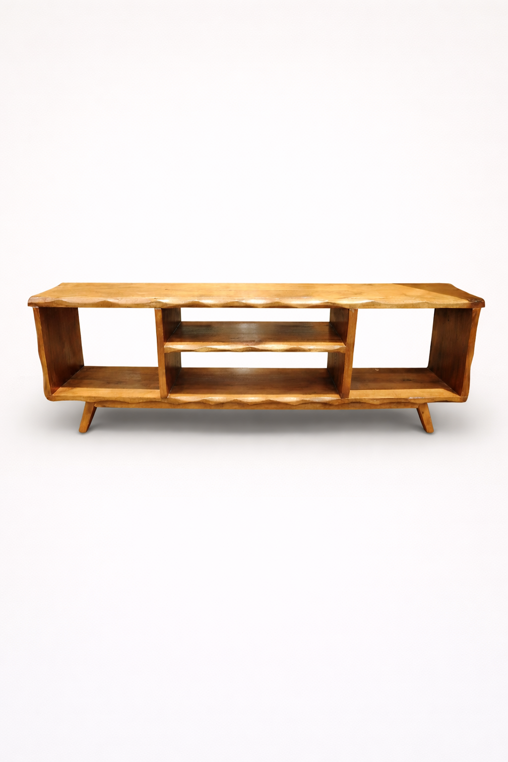 Kaya Meru Oak Media Console — handcrafted African furniture from Kenya