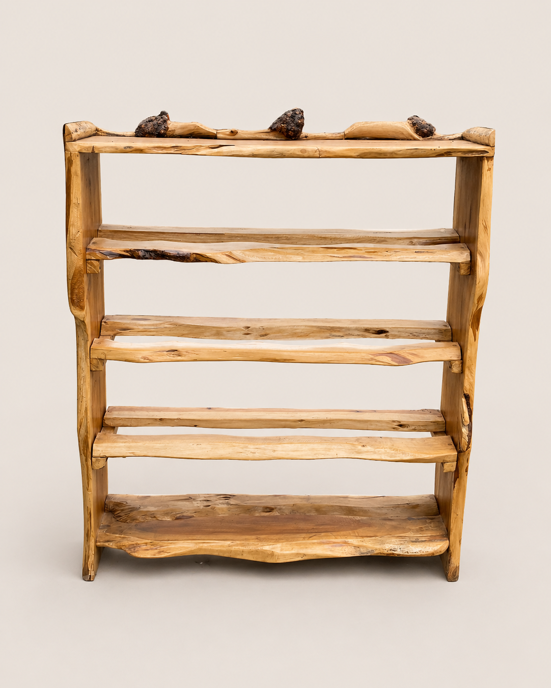 Mbari Shoe Rack — handcrafted African furniture from Kenya