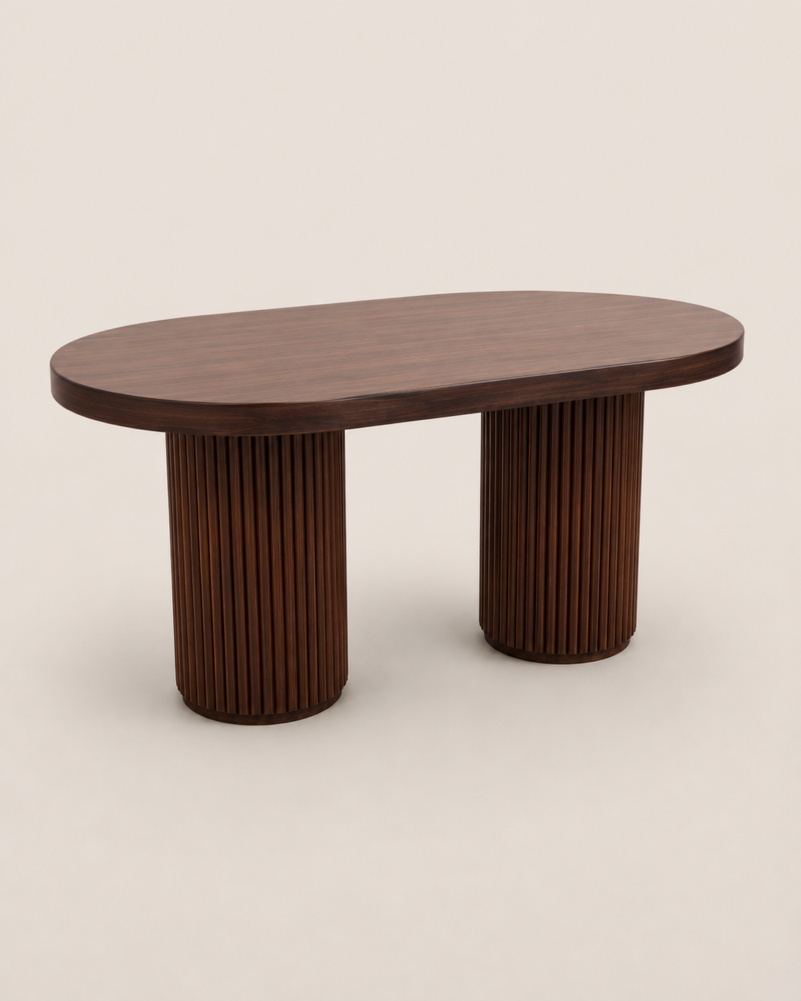 Boma Oval Dining Table — handcrafted African furniture from Kenya