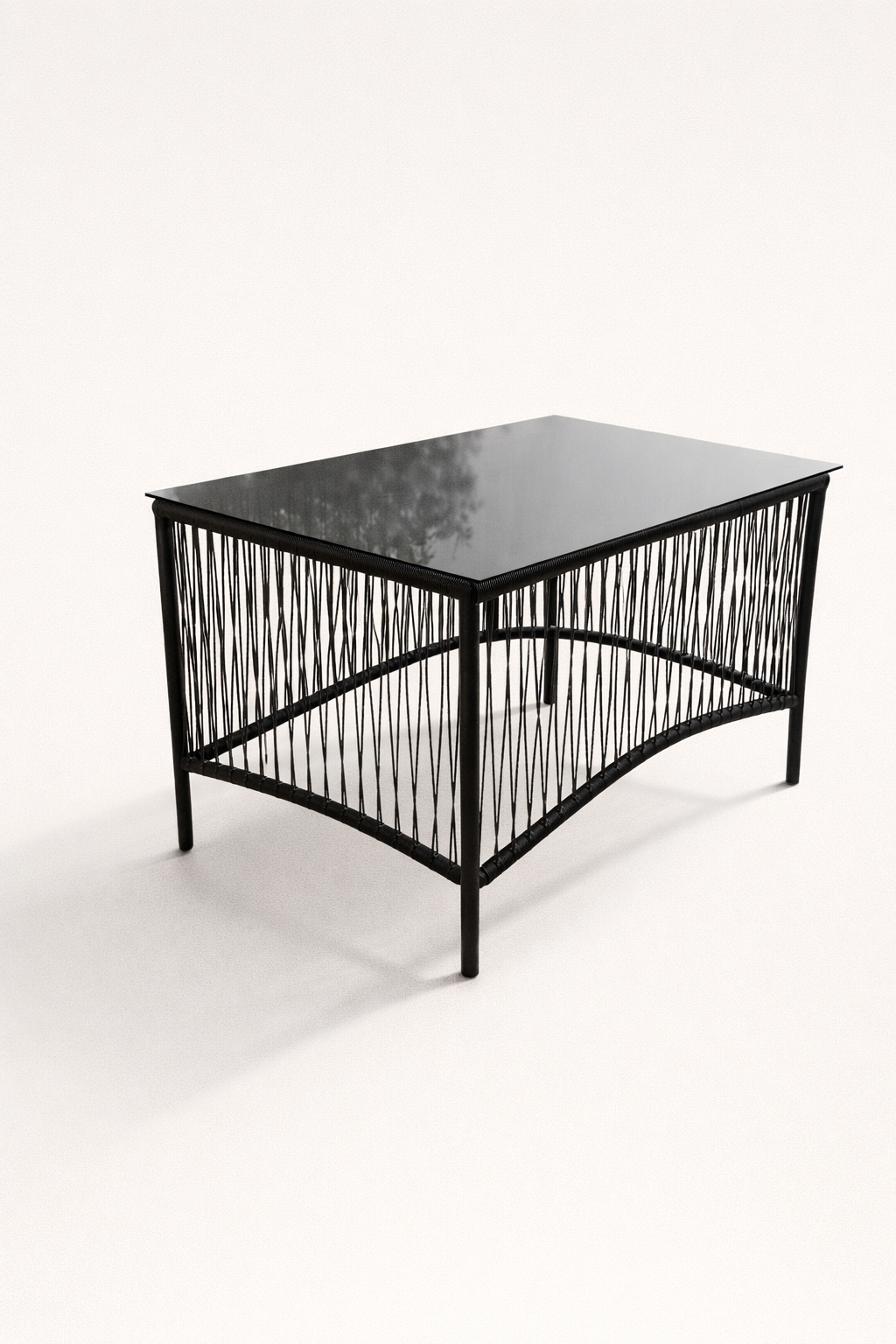 Sankara Black Steel, Thread & Thread Table — handcrafted African furniture from Kenya