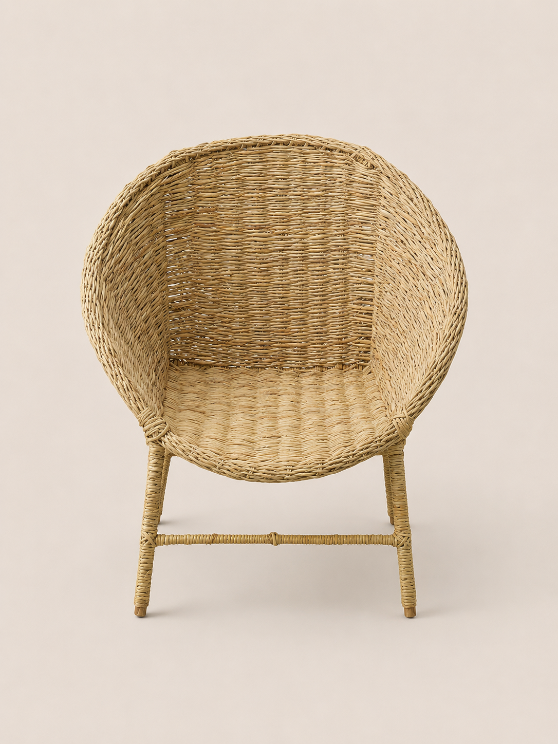 Fubá Sisal Accent Chair — handcrafted African furniture from Kenya