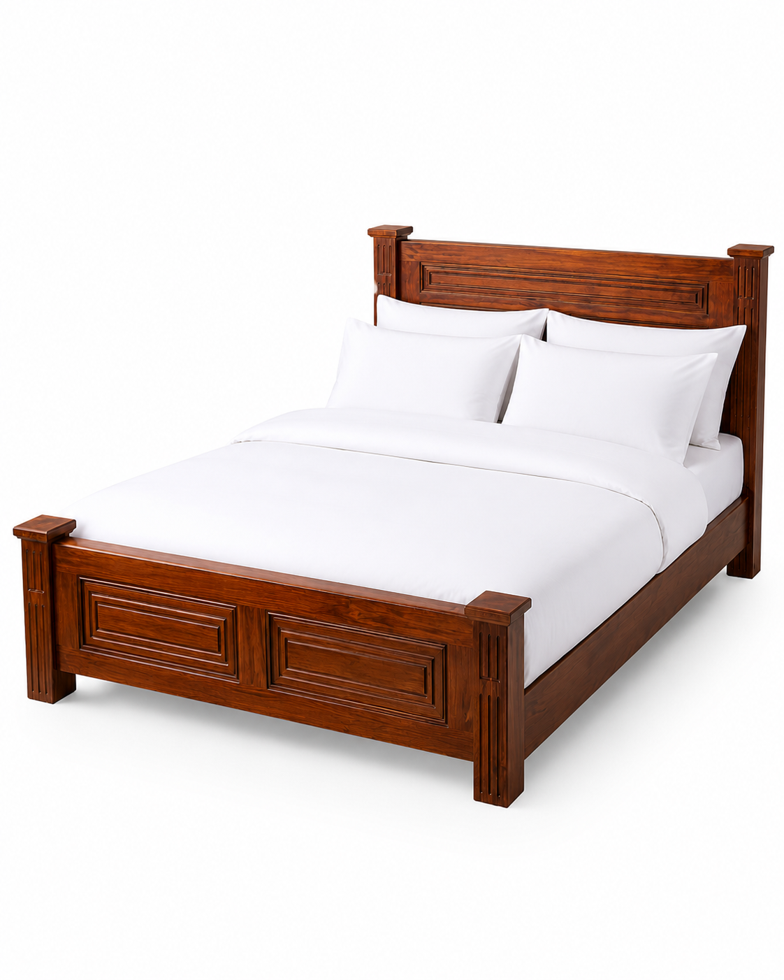6 by 6Jabali Heritage Bed — handcrafted African furniture from Kenya