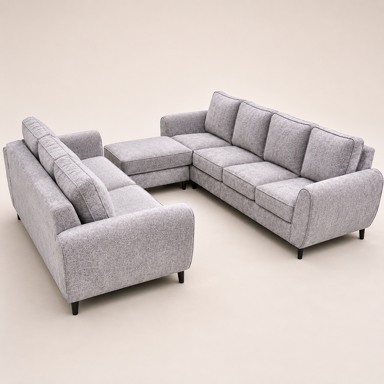 Azulmi Sectional Sofa — handcrafted African furniture from Kenya