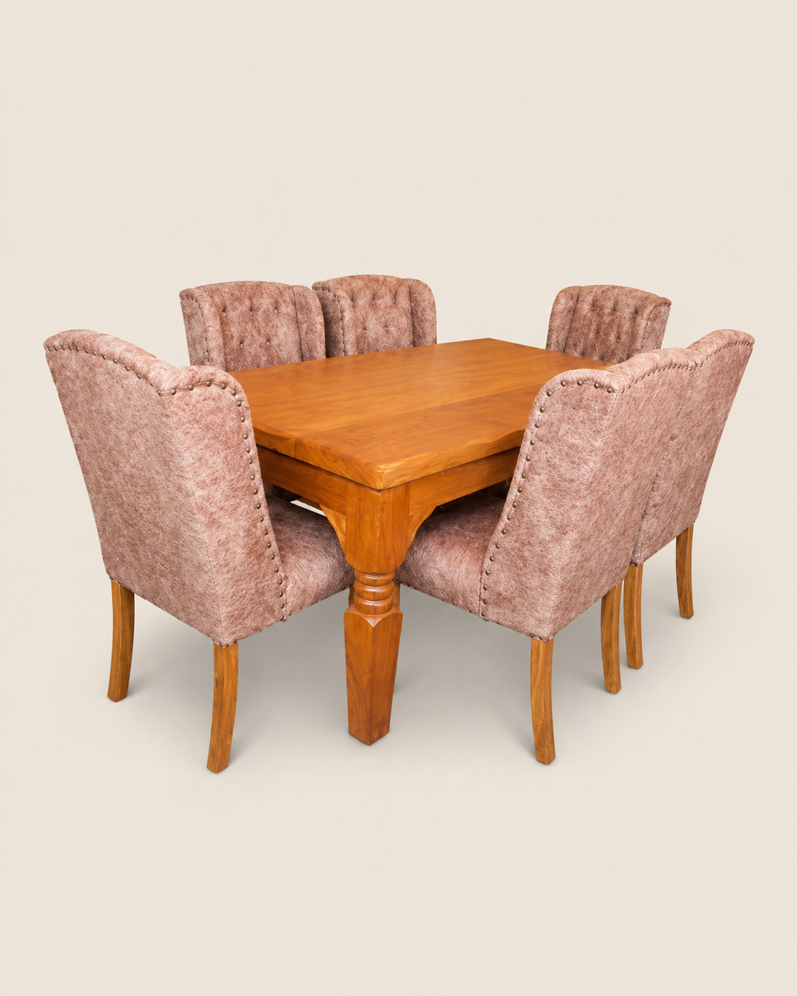Zuwena Dining Table Set — handcrafted African furniture from Kenya