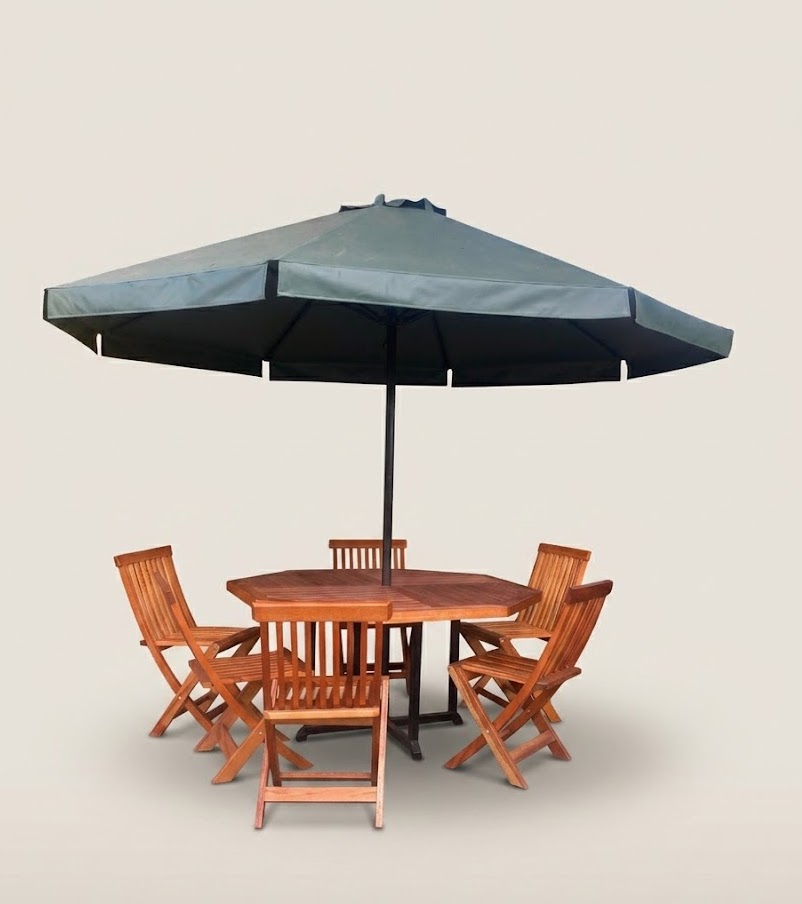 Davu Outdoor Dining Set — handcrafted African outdoor from Kenya