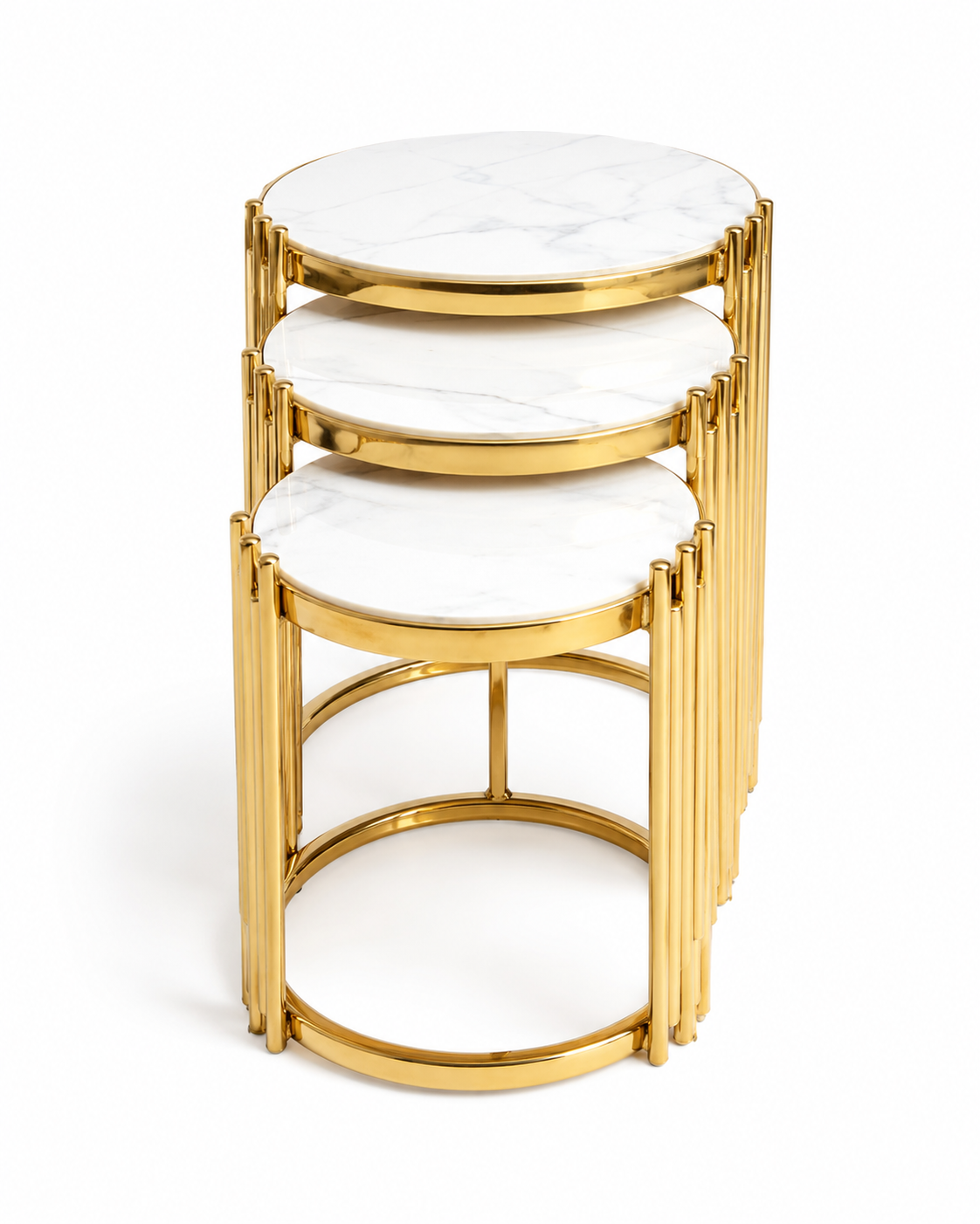 Faraja Nesting Side Tables — handcrafted African furniture from Kenya