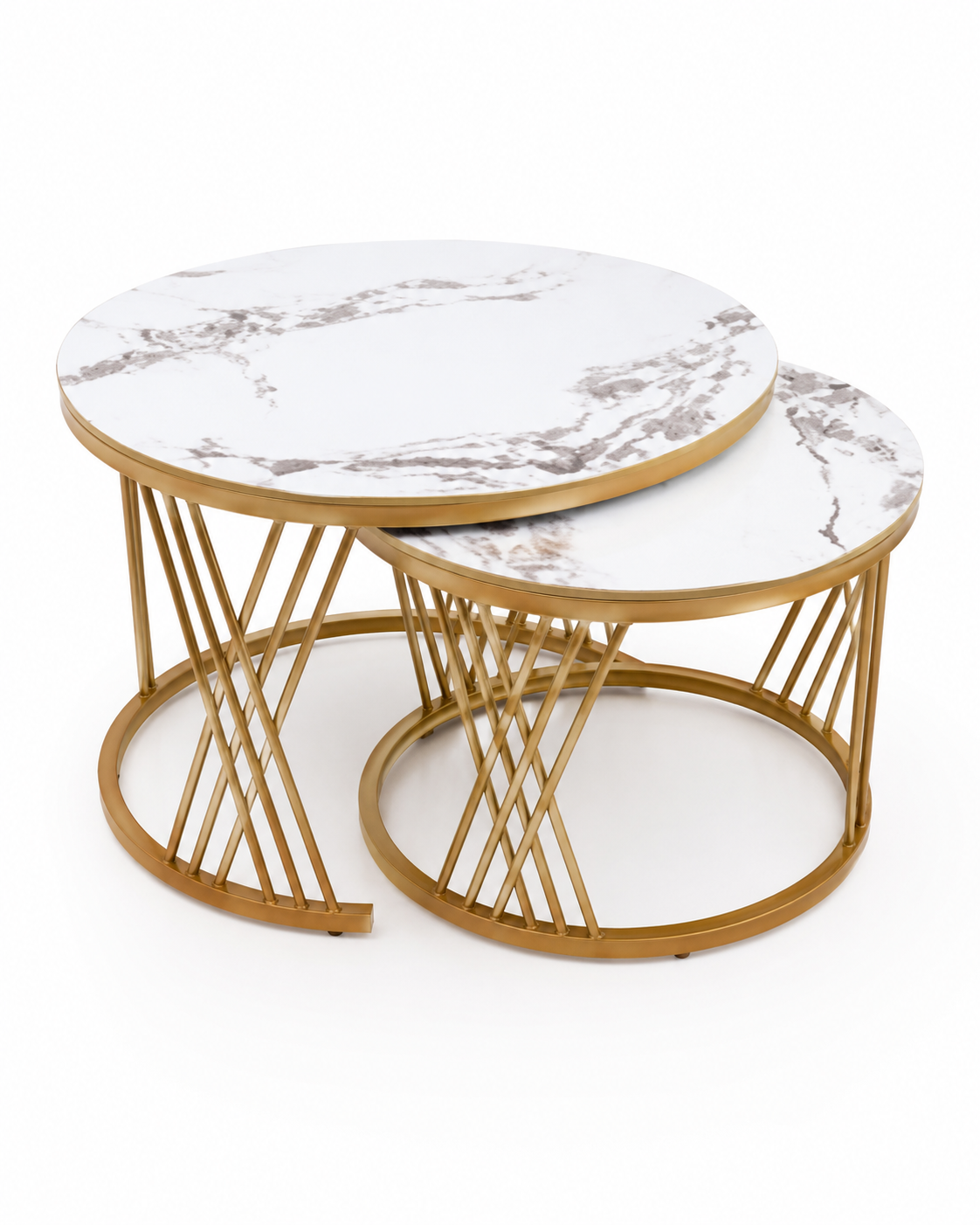 Ngeso Nesting Coffee Tables — handcrafted African furniture from Kenya